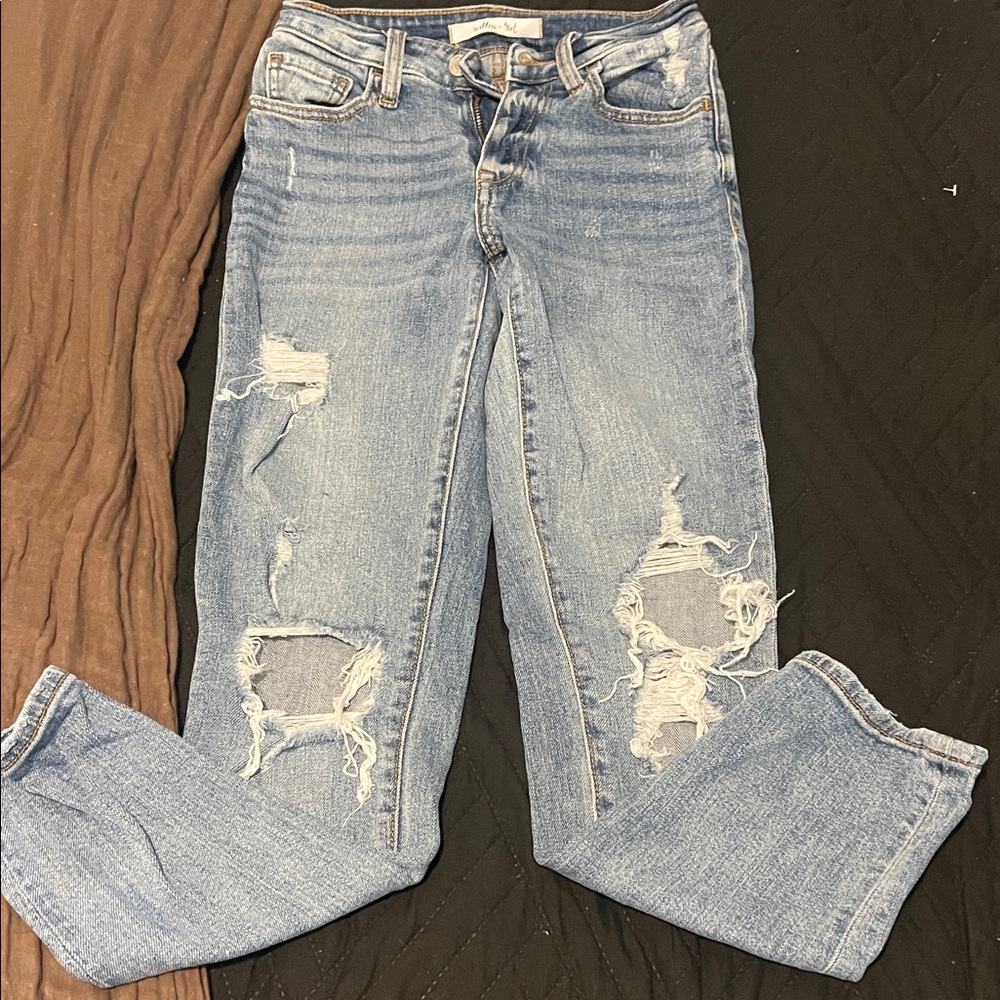 Willow Light Blue Ankle Jeans
